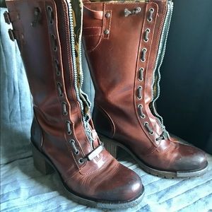 Fly London zip up in Brown